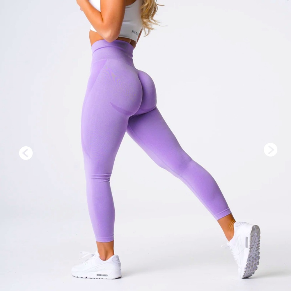 NVGTN Lilac Contour Seamless Leggings